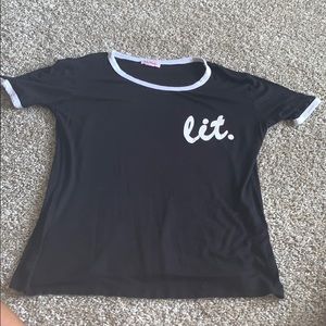 Cute “Lit” t-shirt